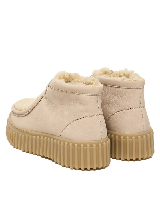 Clarks Clarks Trzewiki Torhill Moss 26182914 Beżowy