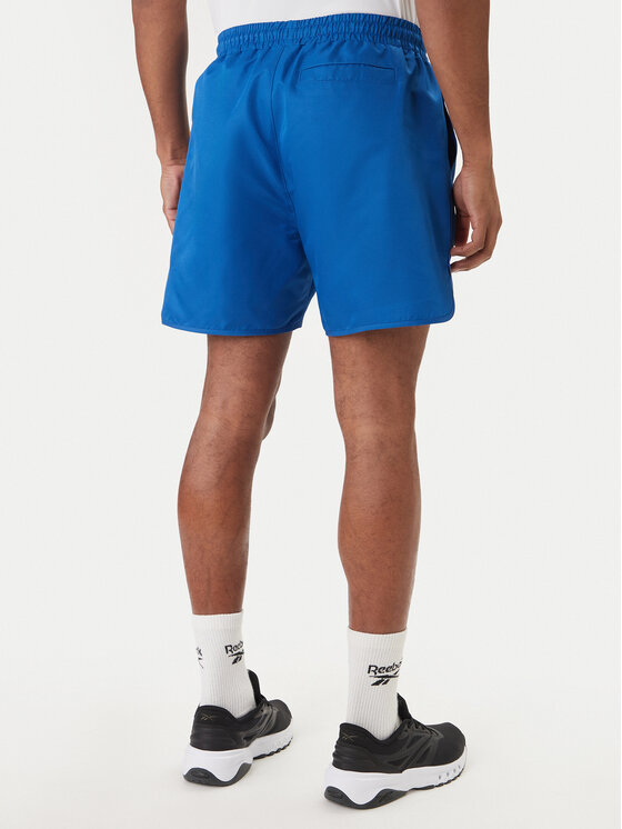 Reebok Reebok Pantaloni scurți sport Best RK25557CCM Albastru Regular Fit