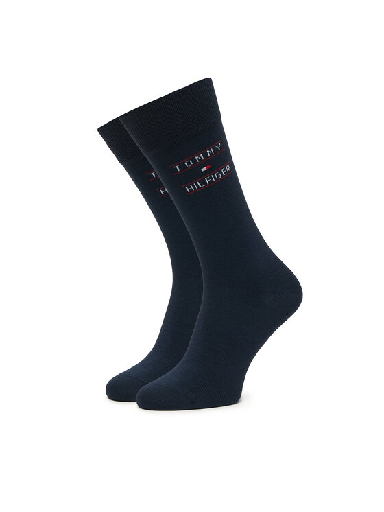 Tommy Hilfiger Tommy Hilfiger Κάλτσες μακριές 701241158 Σκούρο μπλε