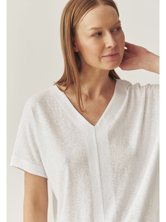 TATUUM TATUUM Halenka ZELIJA Bílá Loose Fit