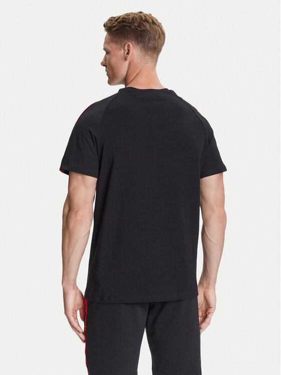 HUGO HUGO T-särk Liam 50540912 Must Regular Fit