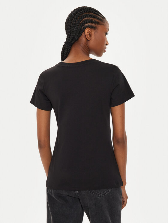 Calvin Klein Jeans Calvin Klein Jeans T-Shirt Faded Monologo J20J223625 Μαύρο Slim Fit