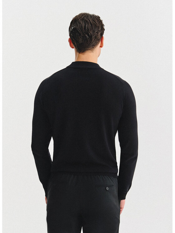 Pako Lorente Pako Lorente Sweter P25WF-2X-019 Czarny Classic Fit