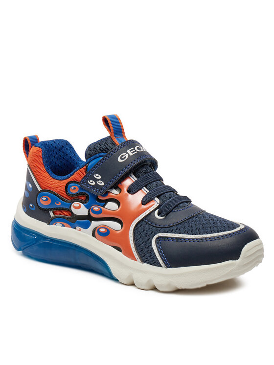Geox Geox Snīkeri J Ciberdron Boy J45LBA 01454 C0659 D Tumši zils