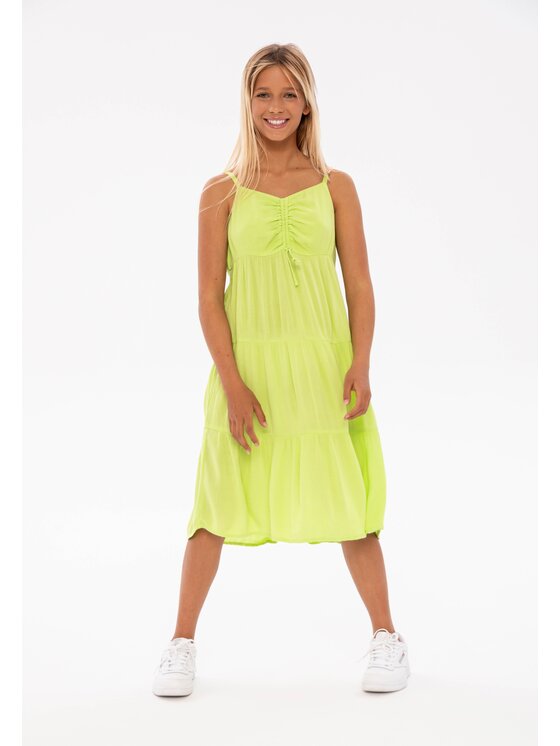 minoti minoti Sukienka letnia sundown 1 Zielony Regular Fit