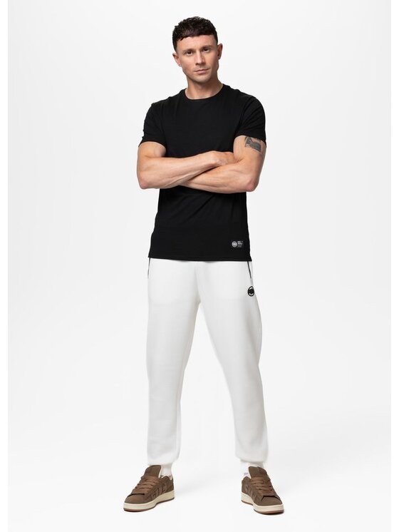 PITBULL PITBULL Spodnie dresowe HATTON Biały Regular Fit