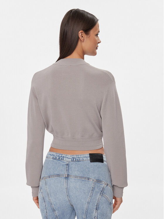 PINKO Pinko Кардиган Bambusa 102819 A115 Сив Regular Fit