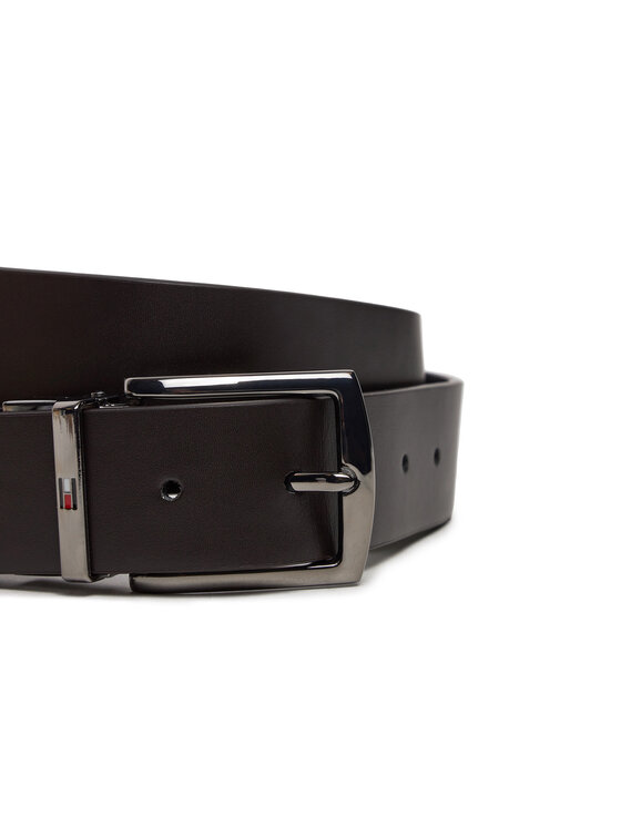Tommy Hilfiger Tommy Hilfiger Moški pas Denton Rev 3.5 AM0AM12549 Rjava