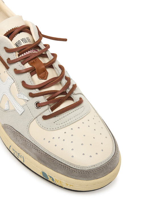 Premiata Premiata Сникърси BSKT CLAY VAR 7616 Бял