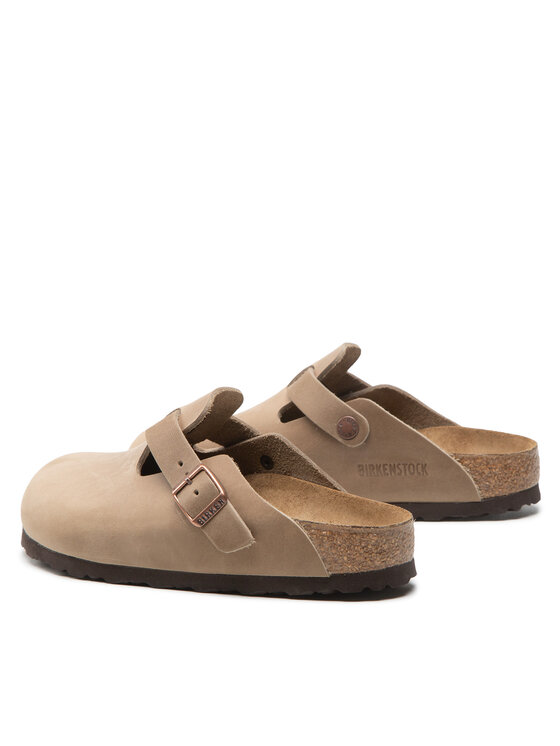 Birkenstock Birkenstock Klapki Boston Bs 960813 Beżowy