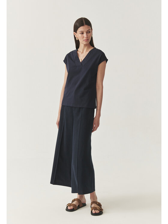 TATUUM Tatuum Bluzka NAVIX Granatowy Loose Fit