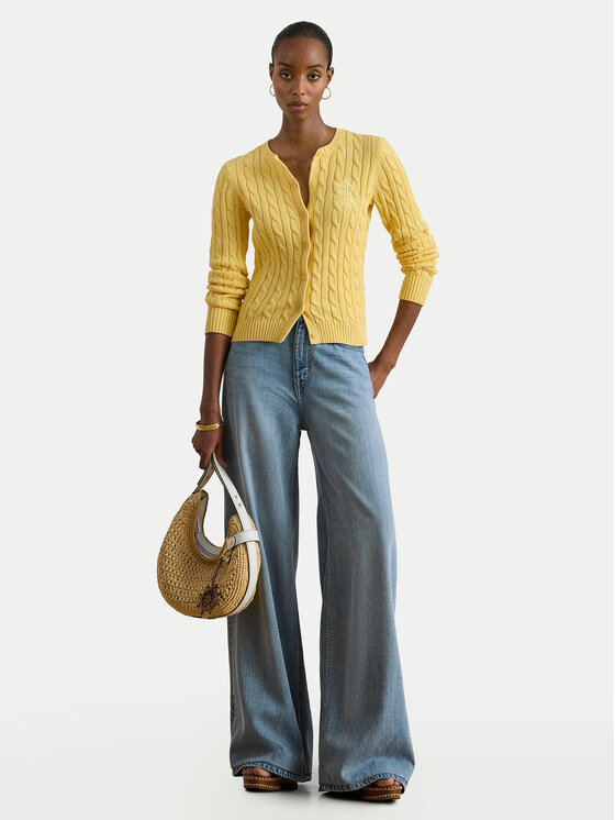 LAUREN RALPH LAUREN LAUREN RALPH LAUREN Kardiganas 200932225016 Geltona Regular Fit