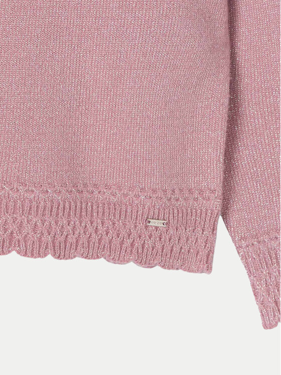 Mayoral Mayoral Sweter 4355 Różowy Regular Fit