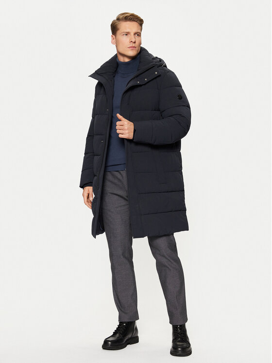 JOOP! JOOP! Télikabát 17 JO-229Winsten 30044261 Sötétkék Regular Fit