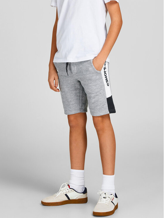 Jack&Jones Junior Sportske Kratke Hlače 12200266 Siva Slim Fit