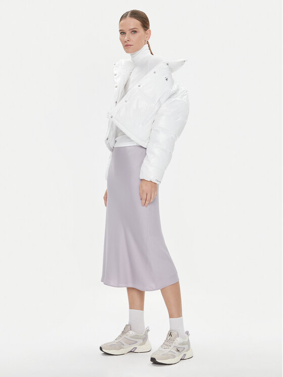 Calvin Klein Calvin Klein Golf K20K206053 Biały Slim Fit
