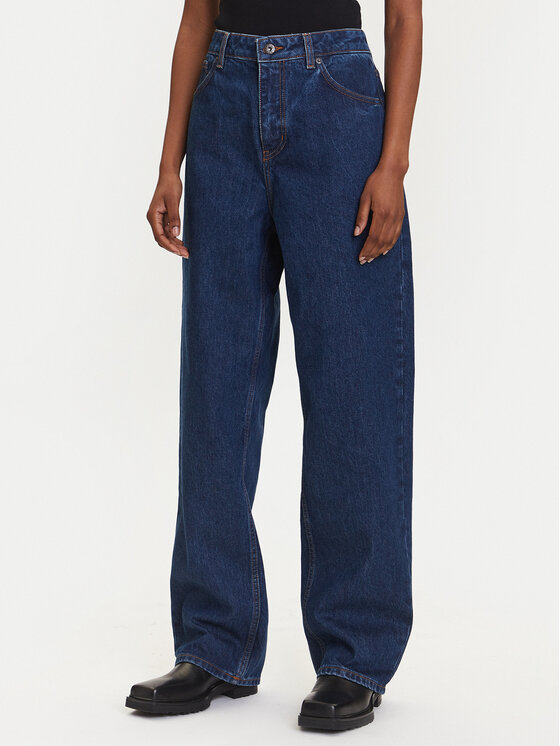 HUGO HUGO Farmer Leni_B 50534157 Sötétkék Loose Fit