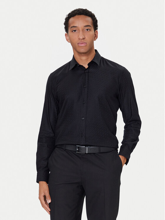 BOSS BOSS Košile C-Liam 50550657 Černá Regular Fit