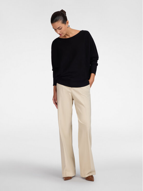 Elena Mirò Elena Mirò Maglione M011Z000770N033 Nero Over Fit