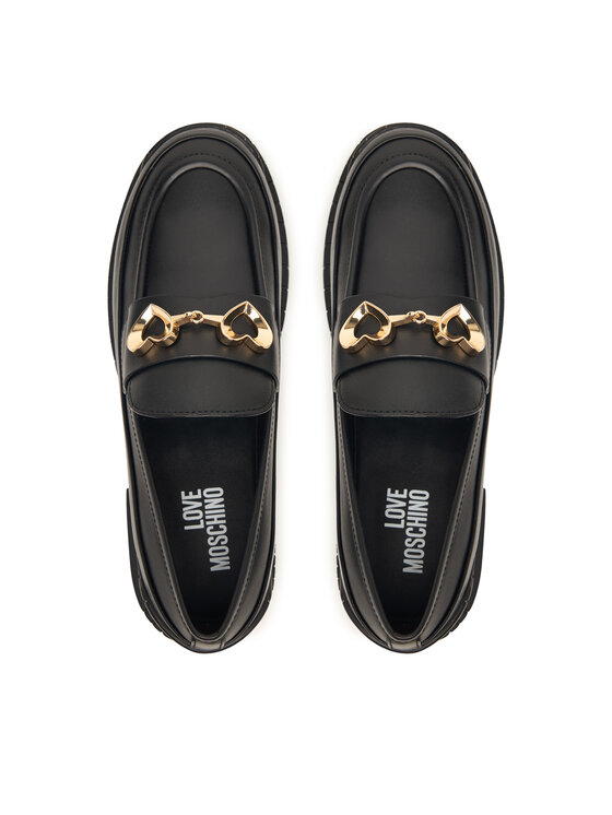 LOVE MOSCHINO LOVE MOSCHINO Čevlji brez vezalk JA10023G1PIA0000 Črna