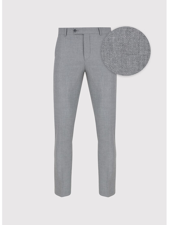 Pako Lorente Pako Lorente Garnitur P25SF-4X-025 Szary Slim Fit