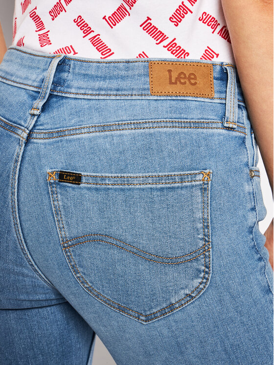 Lee Lee Jeansy Scarlett L526MOHR 112111767 Niebieski Skinny Fit