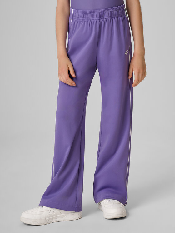 4F 4F Spodnie dresowe AQUA FORCE Fioletowy Regular Fit