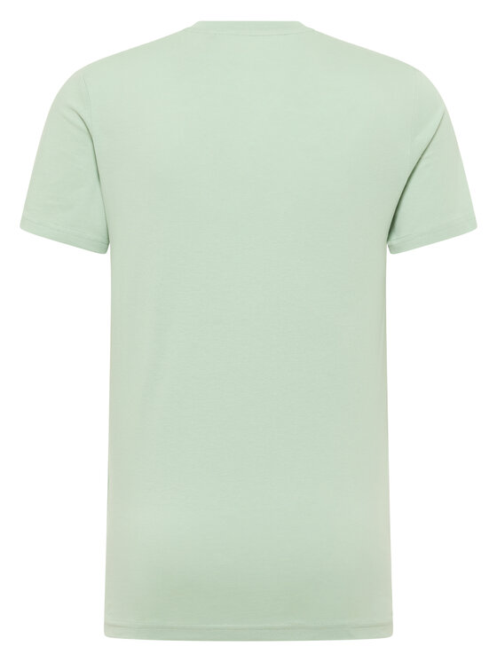 Mustang Mustang T-Shirt Style Austin Zielony Regular Fit