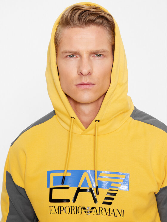 EA7 Emporio Armani EA7 Emporio Armani Trenerka 6RPV65 PJ07Z 26BQ Žuta Regular Fit