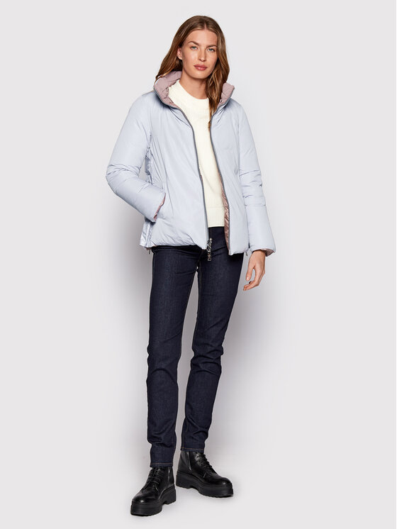 Diego M Diego M Пуховик 22IP-R265 Рожевий Regular Fit