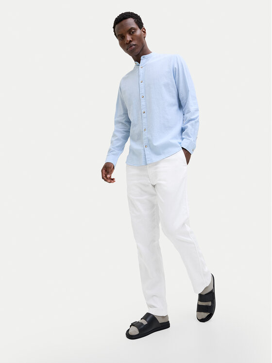 Jack&Jones Jack&Jones Hlače Kane 12274977 Bijela Relaxed Fit