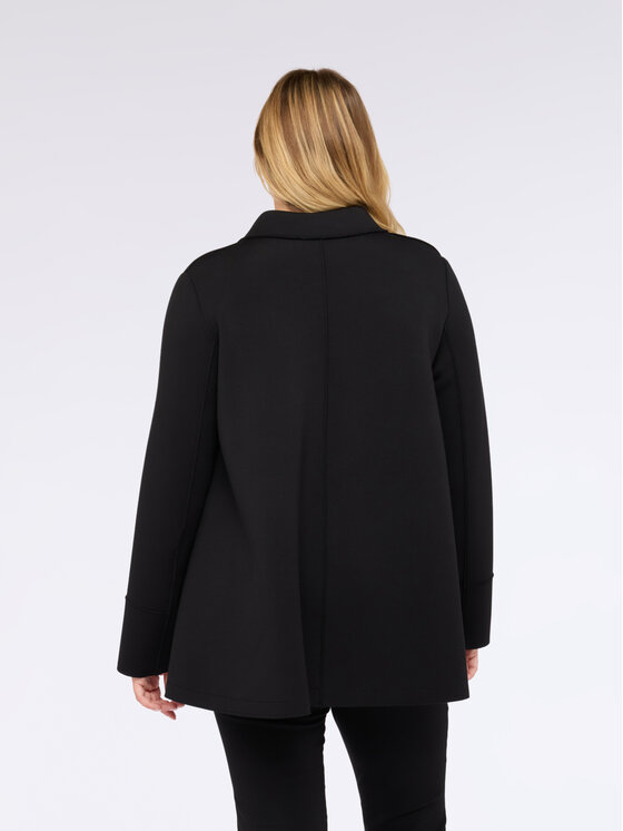 Fiorella Rubino Fiorella Rubino Cappotto 0806T000338N033 Nero A-Line Fit