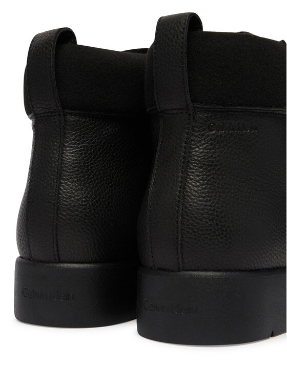 Calvin Klein Calvin Klein Saapad Hybrid City Lug Mid Boot F Lth HM0HM02260 Must