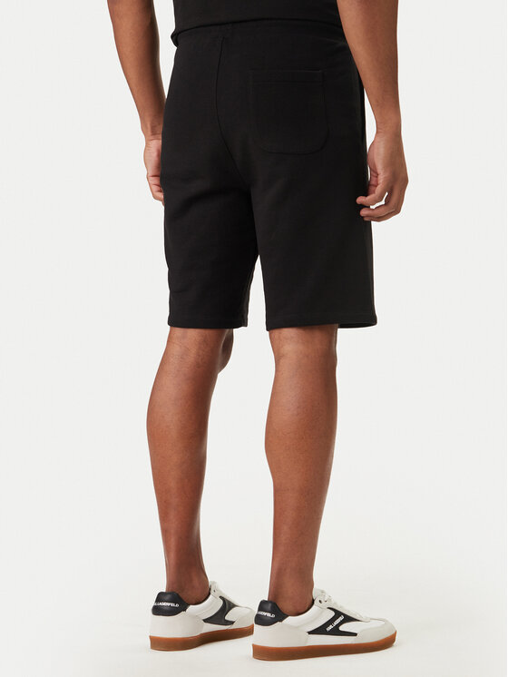 KARL LAGERFELD KARL LAGERFELD Športne kratke hlače 705783 562917 Črna Regular Fit
