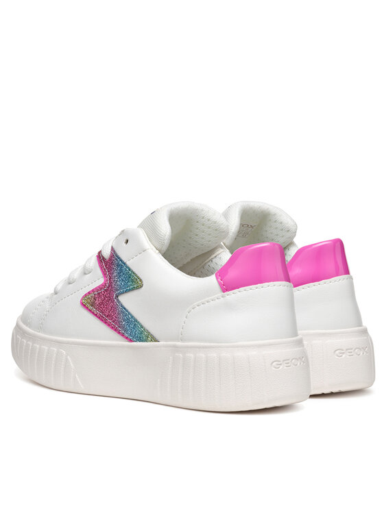 Geox Geox Sneakers J Mikiroshi J45DVA 0BCQD C0653 M Alb