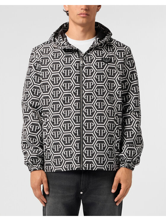 PHILIPP PLEIN PHILIPP PLEIN Kurtka puchowa 31473 Czarny Regular Fit