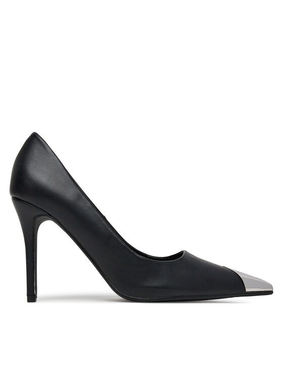 DeeZee DeeZee Pantofi cu toc subțire S4P1693702 Negru