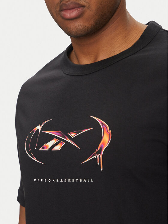 Reebok Reebok T-Shirt 100218818 Czarny Regular Fit