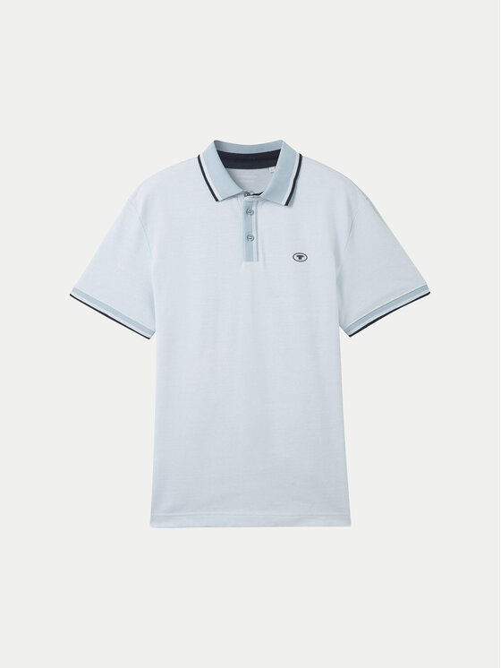 Tom Tailor Tom Tailor Polo 1040822 Błękitny Regular Fit