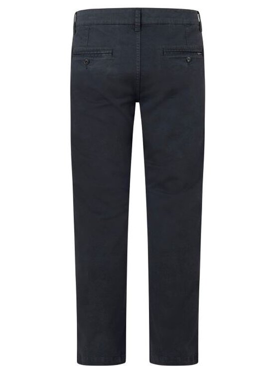Pepe Jeans Pepe Jeans Kalhoty z materiálu PM211491C342 594 Tmavomodrá Regular Fit