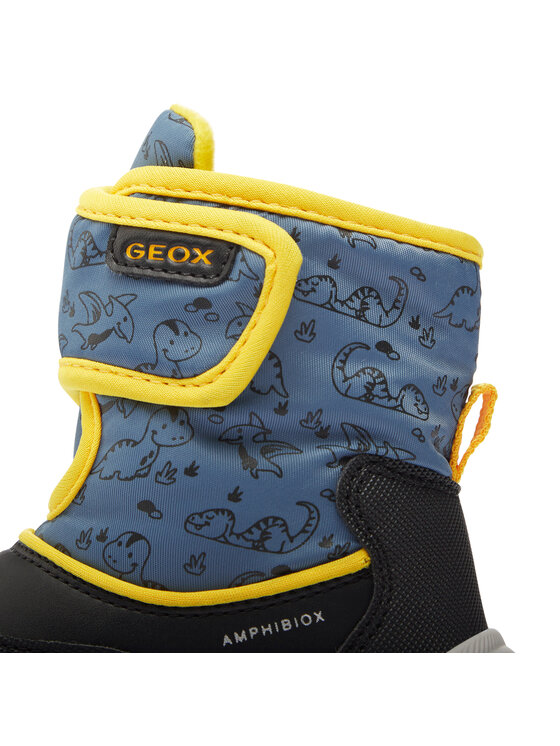 Geox Geox Snehule B Flanfil Boy B Abx B263VE 0CEFU C4K2V M Modrá