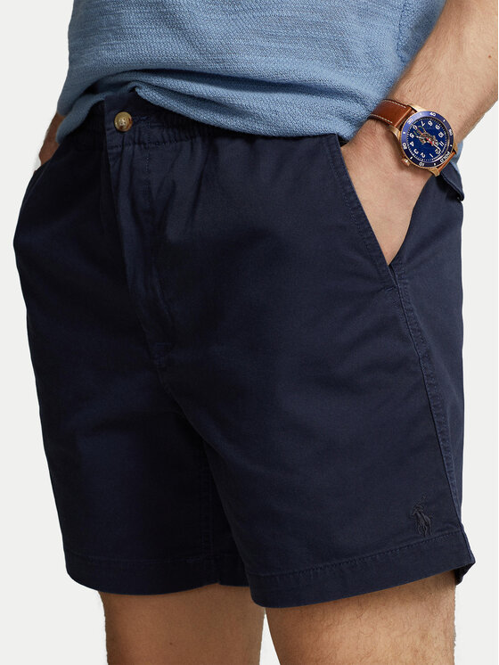 Polo Ralph Lauren Polo Ralph Lauren Riidest šortsid Prepster 710644995 Tumesinine Classic Fit