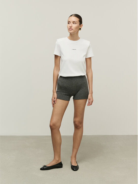 La Mania La Mania T-shirt PAT 2 Bianco Classic Fit