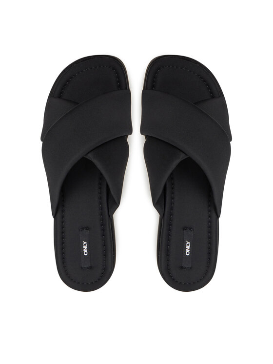 ONLY Shoes ONLY Shoes Papucs Onlmorgan-3  Fekete