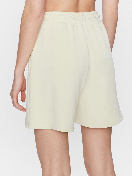 Moss Copenhagen Moss Copenhagen Szorty materiałowe 17533 Zielony Basic Fit