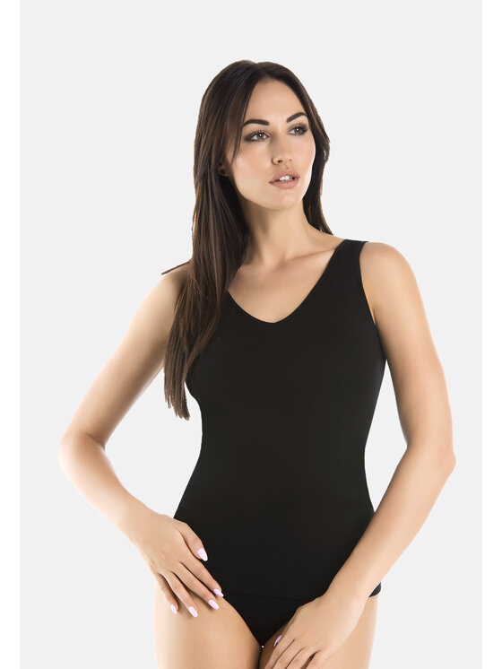 Teyli Teyli Top Koszulka bawełniana Claudia V Kolorowy Standard Fit
