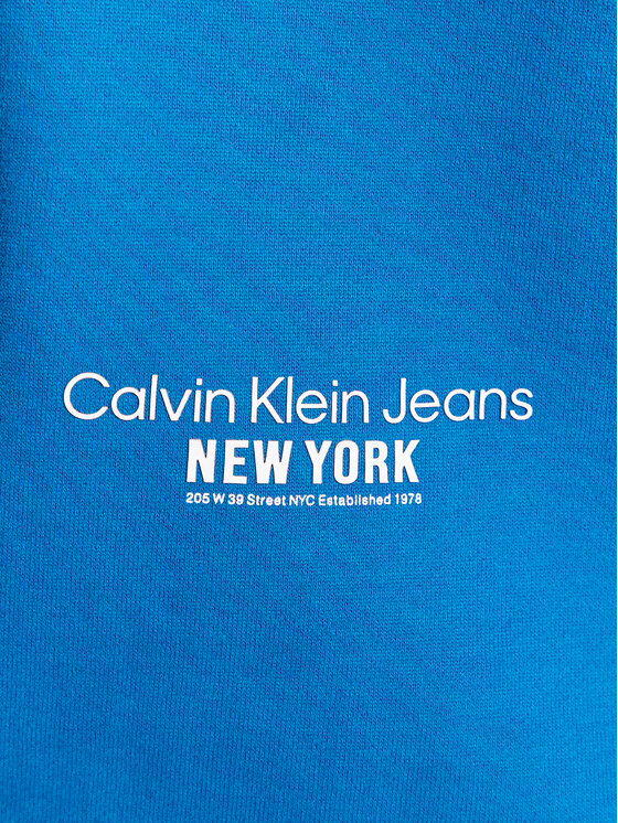 Calvin Klein Jeans Calvin Klein Jeans Bluza J30J323156 Niebieski Regular Fit