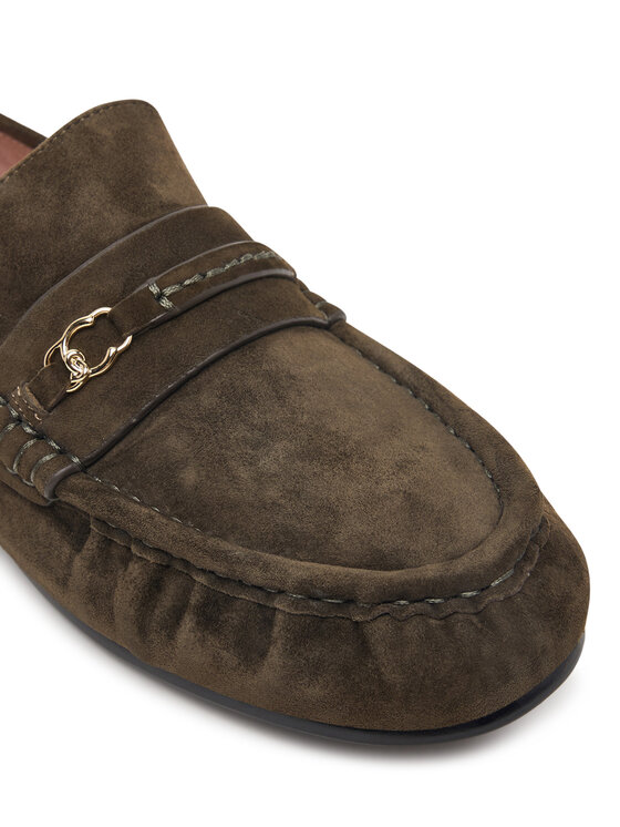 Coccinelle Coccinelle Mokasyny C-Easy E4 THE 16 01 01 Khaki