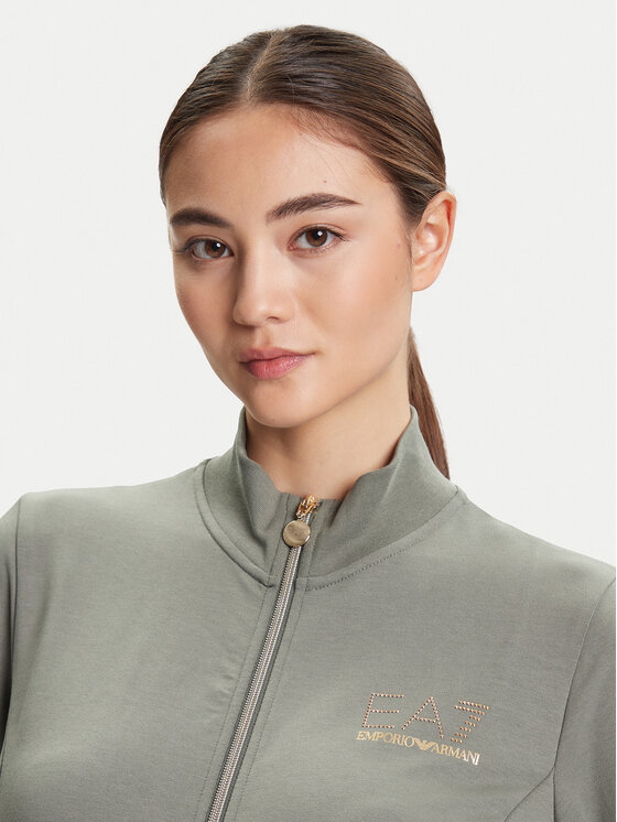 EA7 Emporio Armani EA7 Emporio Armani Суитшърт 8NTM43 TJ9RZ U8142 Зелен Regular Fit