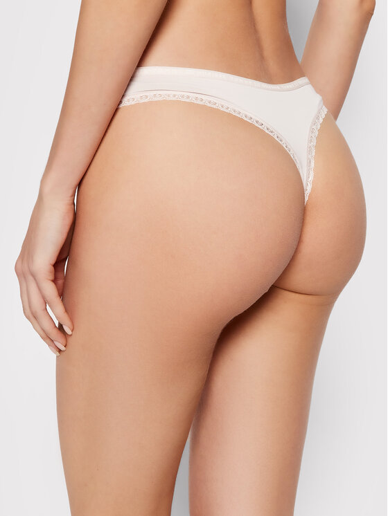 Tommy Hilfiger Tommy Hilfiger Komplet 3 par stringów 3p UW0UW02824 Kolorowy
